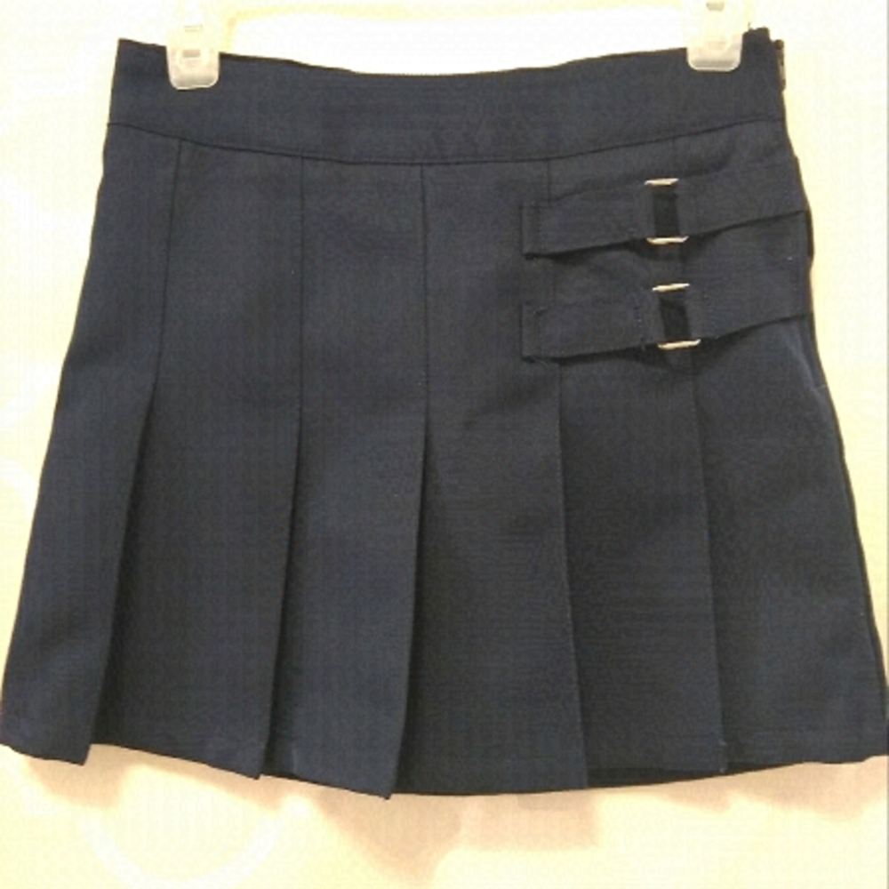 French Toast Girl's Navy Uniform Skort Adjustable Waist size 5 NWOT